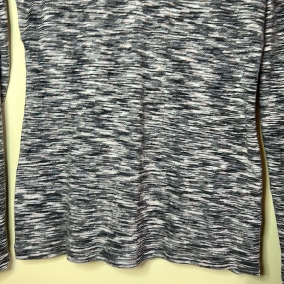 Columbia women’s 1/2 zip long sleeve medium black grey - Picture 3 of 7